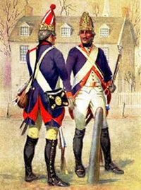 Hessian soldiers