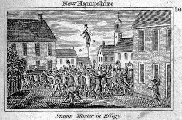 New Hampshire: Stamp Master in Effigy