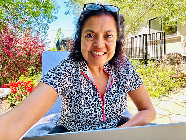 Mitali Bose Perkins writing space