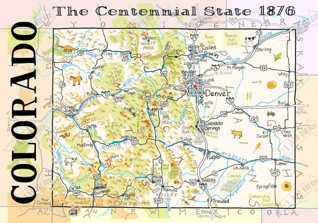 Colorado The Centennial State