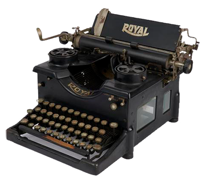 Royal No 10 typewriter