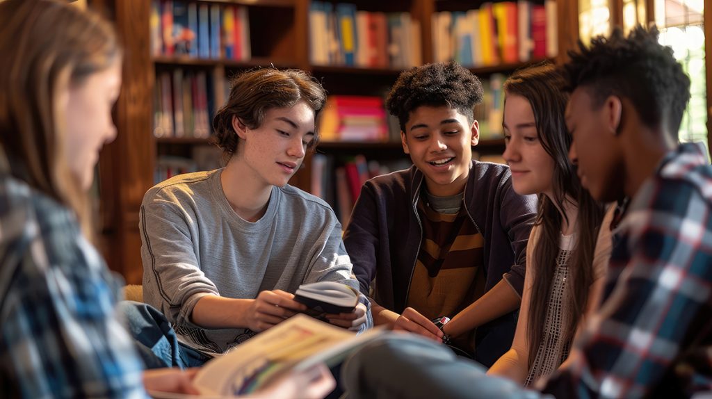 teen book club by buraratn from Adobe Stock