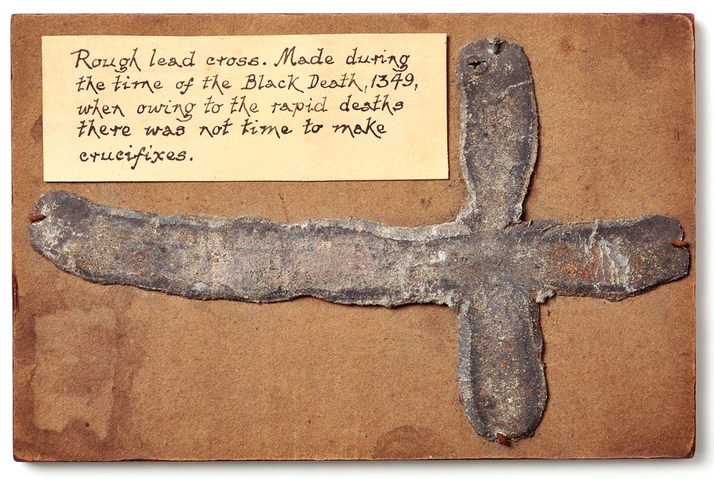Museum of Artifacts Lead Cross