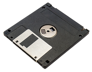 computer diskette for file storage