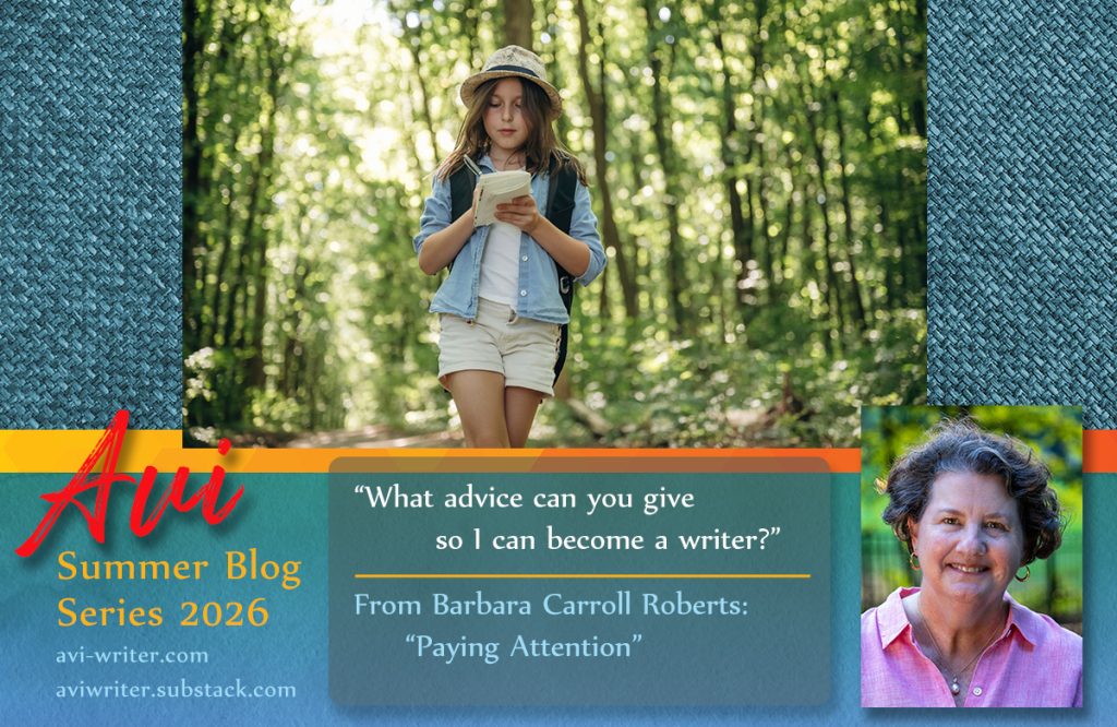 Barbara Carroll Roberts Avi Summer Blog Series 2026